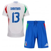 Camisa de time de futebol Itália Matteo Darmian #13 Replicas 2º Equipamento Infantil Europeu 2024 Manga Curta (+ Calças curtas)